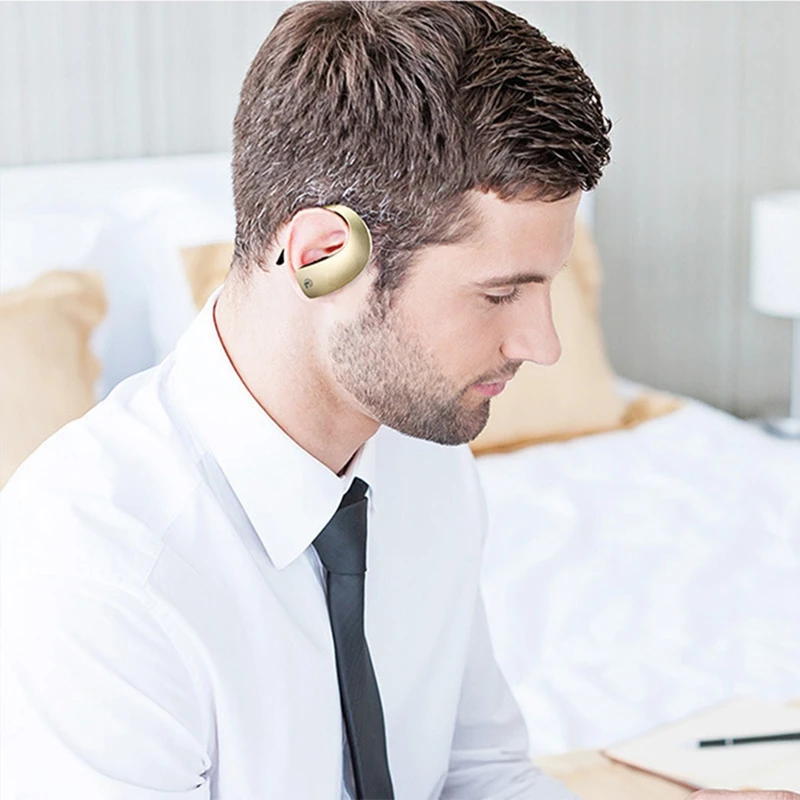 Q2 Ear Hook Bluetooth Earphones Wireless Headset Press Key Cvc6 0 Apt X Stereo Music Hd Mic Handsfree Headphone For Mobile