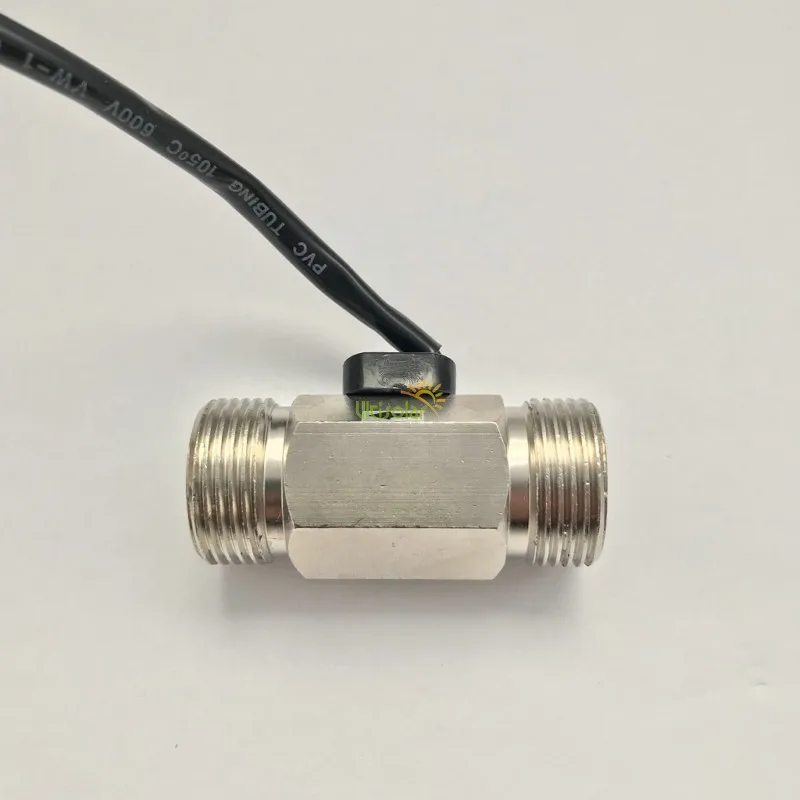 100 ℃ USS HS43TB для горячей воды с эффектом Холла Датчик расхода 2 45л/м G3/4 &quotсчетчик из