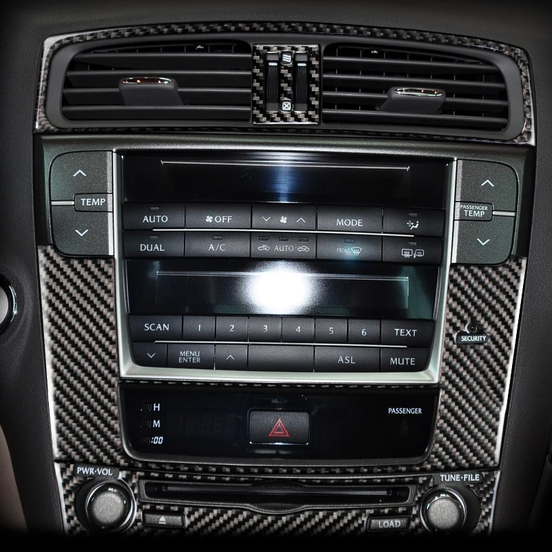 Внутренняя отделка для LEXUS IS250C300 350C кондиционер из углеродного волокна CD