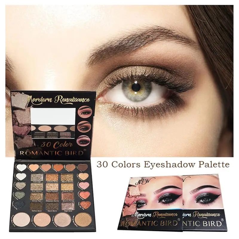 Eye Shadow Shiny Pearlescent Matte 30 Colors Eye Shadow Tray Make-up Eye Shadow Palette Concealer Make Up Beauty Products