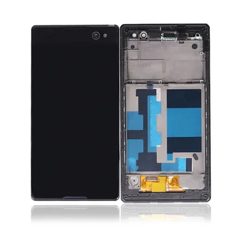 

10pcs/lot for Sony for Xperia C3 D2533 D2502 LCD Display + Touch Screen Digitizer + Frame Assembly Free Shipping by DHL EMS