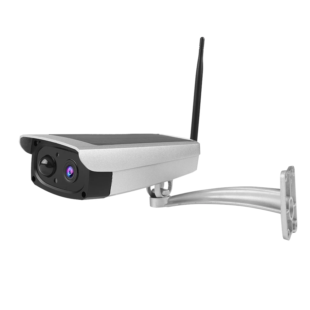 

Solar-Powered Battery Security Camera 1080P HD WIFI Waterproof Wireless IP Camera for Outdoor Night Vision, PIR Alarm