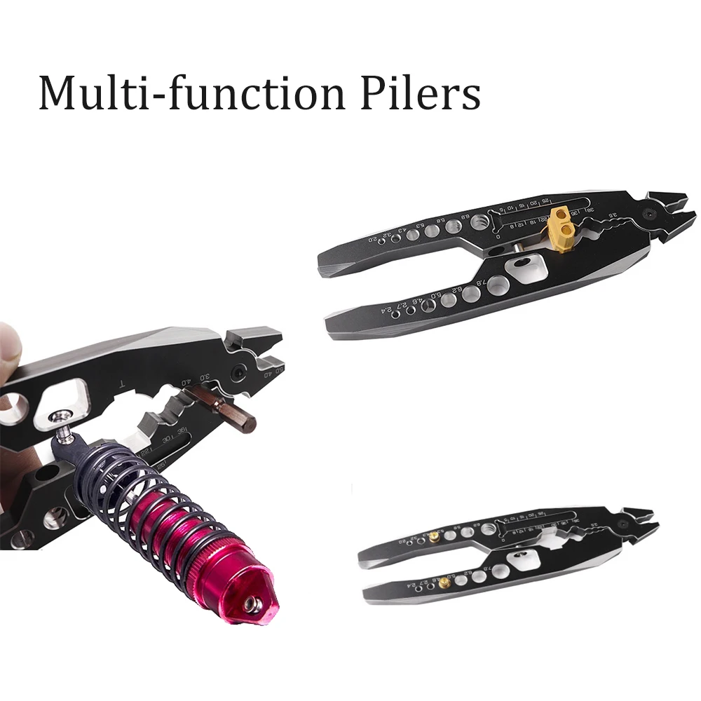 

Metal Clamp Multi-function Shock Absorber Pliers Ball Head Pliers Clip RC Car Model for Traxxas HSP Car
