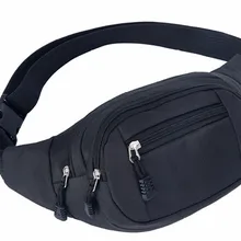 Мужская повседневная поясная сумка, Большая вместительная классическая простая однотонная сумка для альпинизма и путешествий, поясная сумка nerka, нагрудная сумка