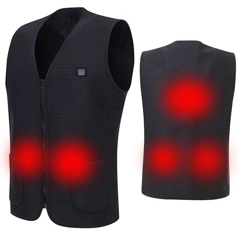 

Usb Heated Outdoor Thermal Vest Warm Heating Jacket Man Women Winter Fleece Clothes Hunter Electric Warmer Hunting Fishing Vests