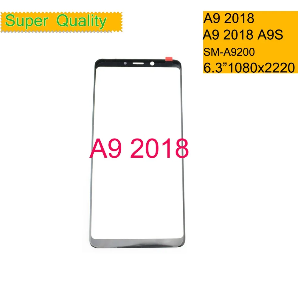 10 шт./лот для Samsung Galaxy A9 2018 A9S SM-A9200 сенсорный экран передняя стеклянная панель