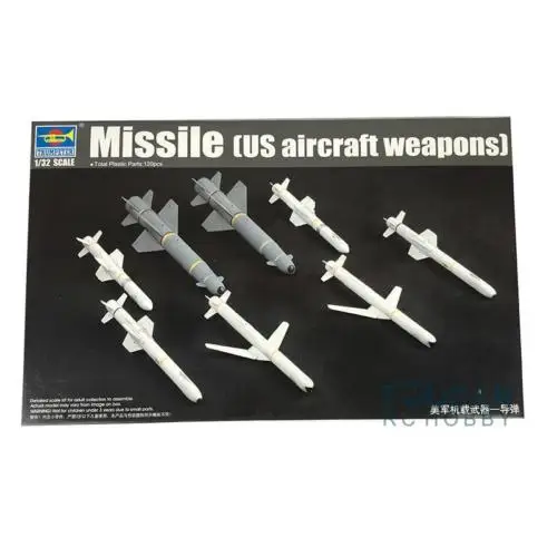 Trumpeter 03306 1/32 Ракетный самолет США модель оружия аксессуары бомбы комплект