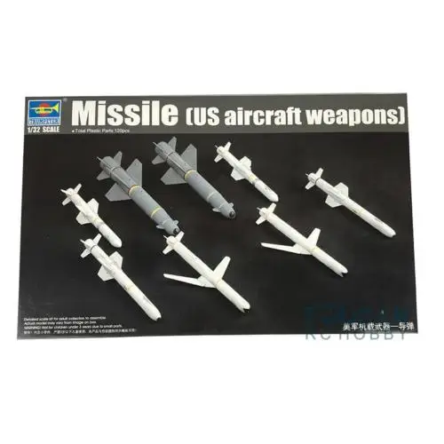 Trumpeter 03306 1/32 ракета американский самолет модель оружия аксессуары комплект бомб