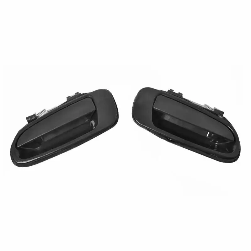 

VODOOL Car Rear Outside Exterior Door Handle 69230-20280 69240-20280 for Toyota Carola 92-97 Car Left and Right Black Accessory