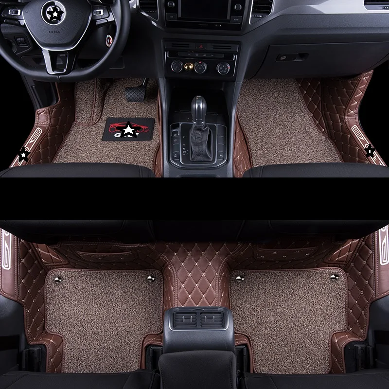 Interior Protector Automobile Modification Automovil Accessories Styling Carpet Car Floor Mats FOR Volkswagen Golf-Sportsvan Interior Protector Automobile Modification Automovil Accessories Styling Carpet Car Floor Mats FOR Volkswagen Golf-Sportsvan