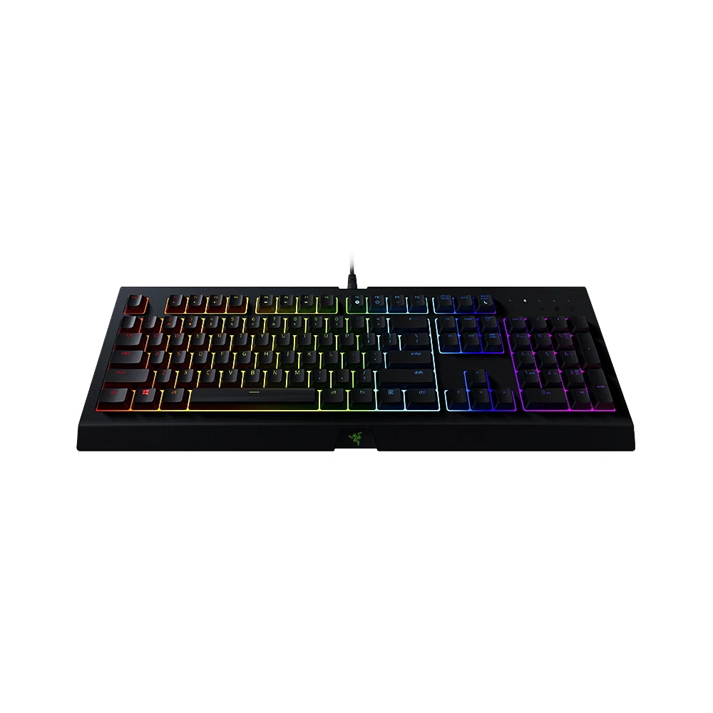 Игровая мембранная клавиатура razer Cynosa Chroma с RGB подсветкой, клавиатура для игры, полностью программируемые клавиши, 104 клавиш, защита от проливания