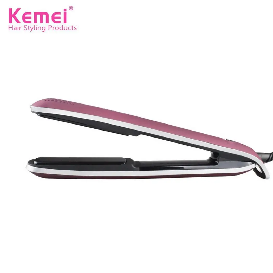 

Hair Straightener Splint Straight Hair Bar Hairstyle KM-2203 200 Tool Pink 120 100-240V 50/60 Hz 50W