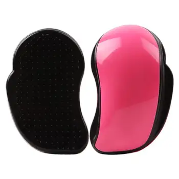 

Professional Anti-knotted Plastic Hair Comb Mouse-shape Portable Anti Hair-break Cosmetic Comb 5 Color To Choose