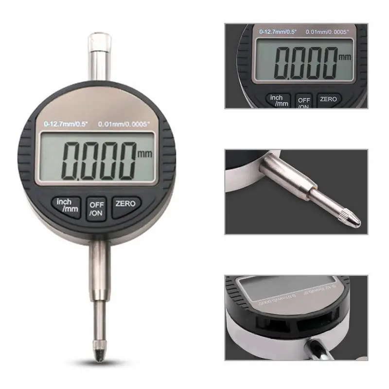 Digital Indicator Electronic Micrometer Digital Micrometro 0 12.7mm