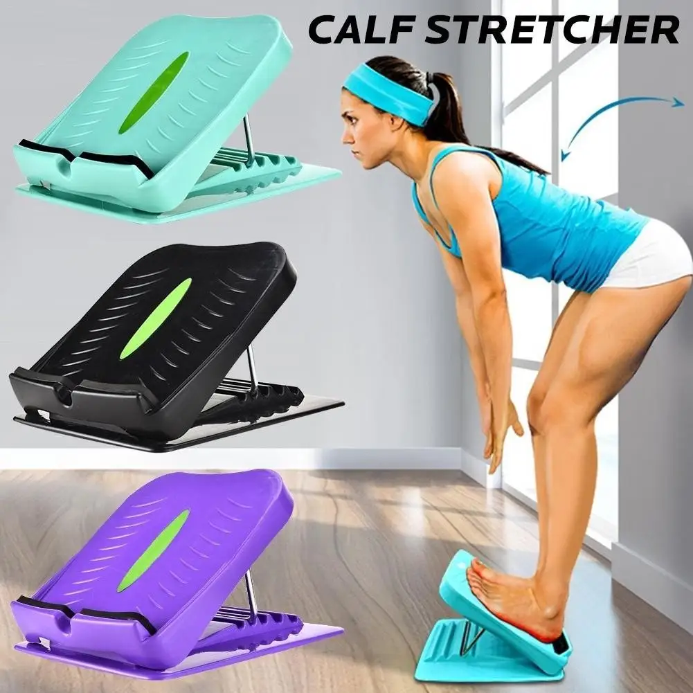 

New Stretcher Slant Board Ergonomic Foot Sport Rest Adjustable Incline Boards Calf Stretcher Anti-Slip Design Ankle Stretching