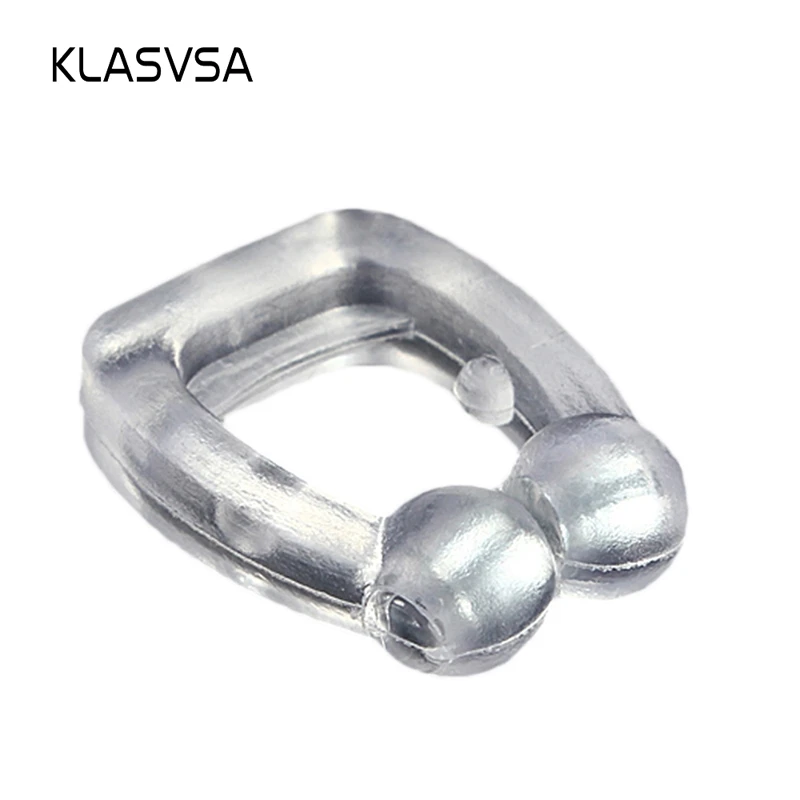 

KLASVSA Silicone Magnetic Anti Snore Stop Snoring Nose Clip Sleep Tray Sleeping Aid Apnea Guard Night Device with Case