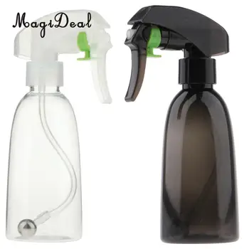 

MagiDeal 200ml Portable Steel Ball Hairdressing Spray Bottle Makeup Moisture Atomizer Pot Water Planting Sprayer PE Plastic