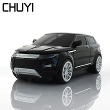 CHUYI Беспроводная оптическая мышь мини 3D SUV Автомобильная мышь 1600 dpi компьютерная геймерская USB ПК мыши для Подарочная записная книжка ноутбук