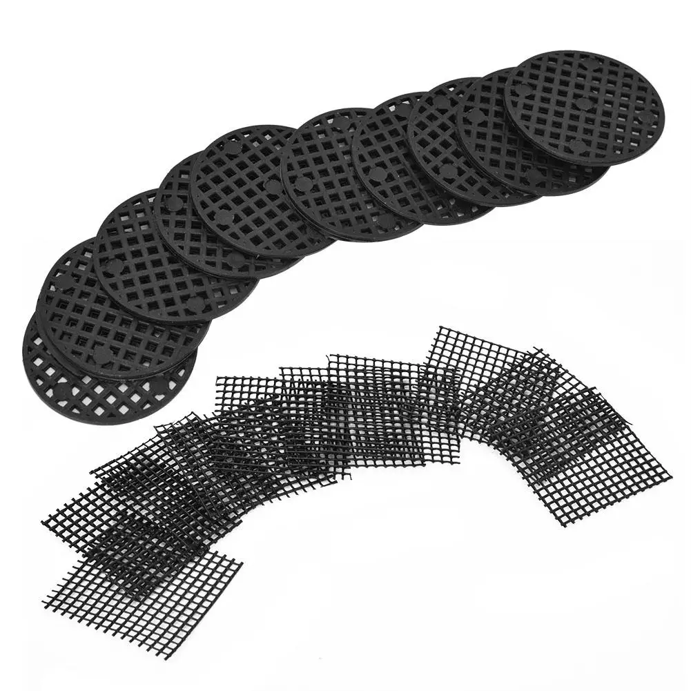 

10PCS Gardening Flower Pot Hole Mesh Mat Pad Plant Potting Bonsai Bottom Grid Mat Flower Pot