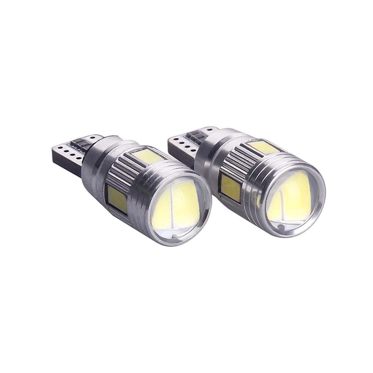 10 шт./лот автомобильный Canbus T10 W5W 5630 6SMD светодиодный клиновидный боковой свет Авто
