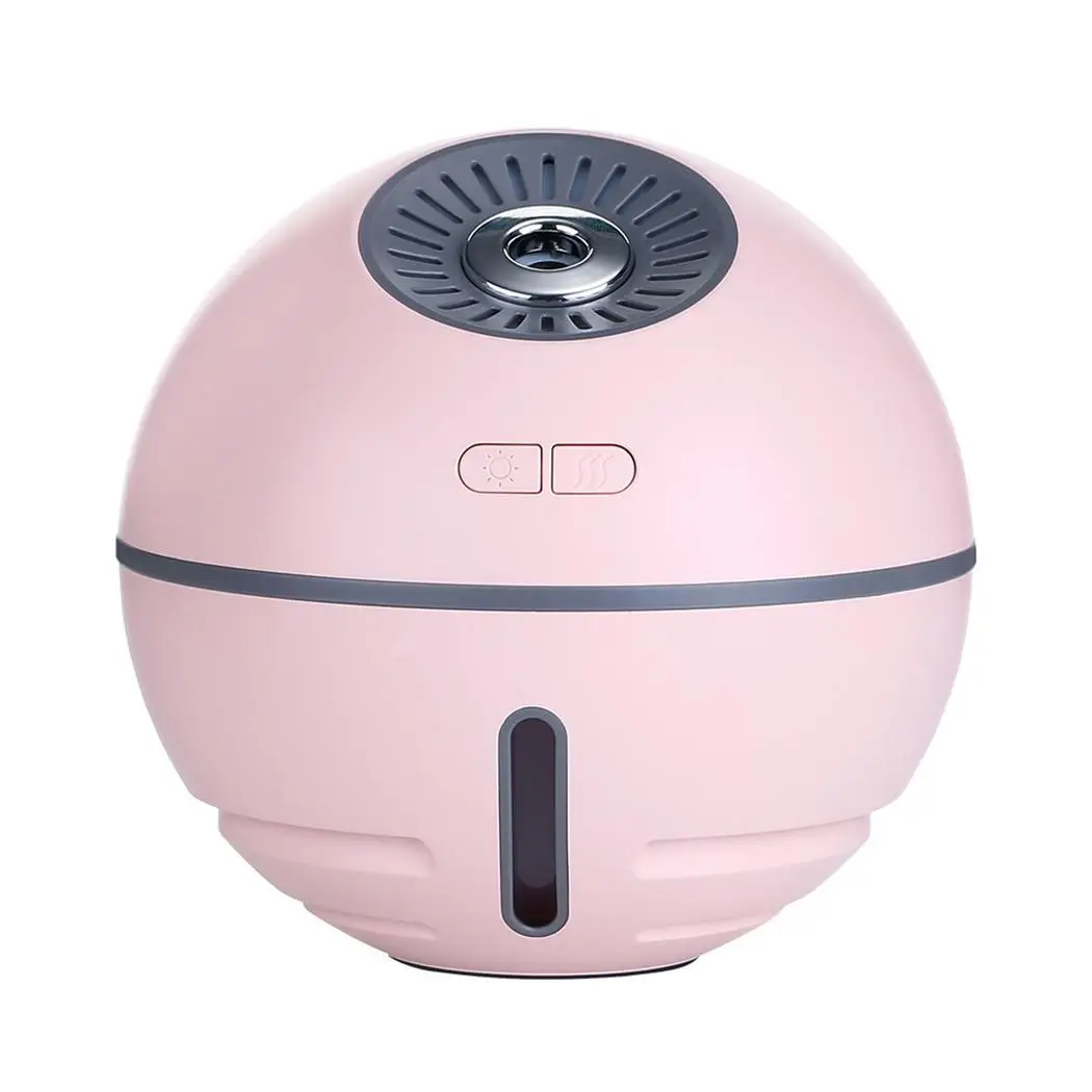 

3 In 1 Space Ball 300ML Rechargable Ultrasonic Air Humidifier USB Diffuser with Colorful Night Light Power Bank 2000mah (18650)