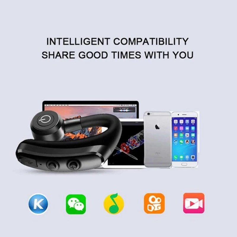 Автомобильные беспроводные Bluetooth гарнитуры Handsfree Bluetooth наушники телефон наушники с микрофоном Handsfree Беспроводные Earp