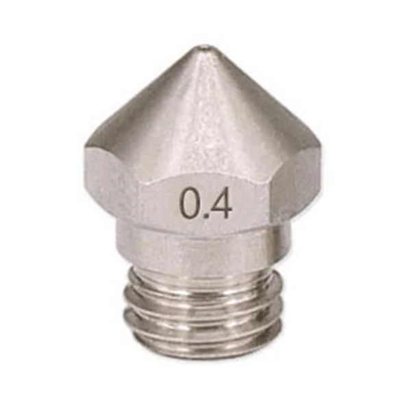 

MK10 Nozzle 0.4mm 0.5mm Copper M7 Stainless Steel Threaded Part For Extrusion 1.75mm Filament Brass 3D Printers Extruder Parts