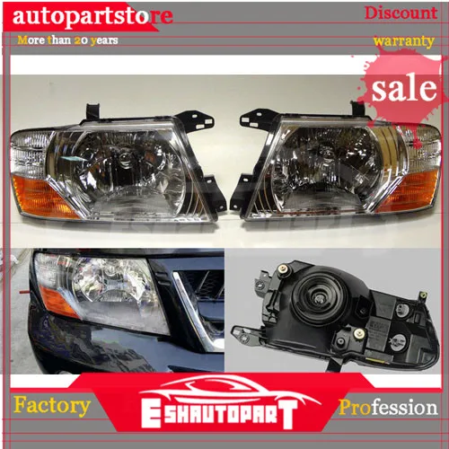Новый комплект передних фар L &amp R для Mitsubishi Pajero Montero 2000-2006 | Автомобили и мотоциклы