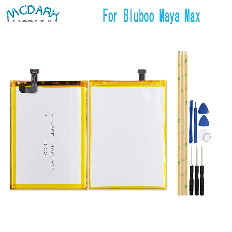 

DyGod 4200mAh Hight capacity for Bluboo Maya Max Battery For Bluboo Maya Max Phone Replacement Batteries Rechargeable +Tools