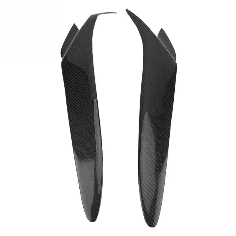 

1 Pair Car Real Carbon Fiber Headlight Eyebrow Eyelid Trim for Mazda RX-8 2004 2005 2006 2007 2008