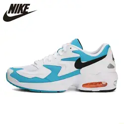 Nike AIR MAX2 LIGHT Новое поступление мужская Беговая уличная спортивная обувь с гравировкой удобные дышащие кроссовки # AO1741-100