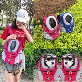 

New Breathable Portable Small Pet Dog Cat Carrier Mesh Fabric Canvas Travel Tote Shoulder Bag Sling Backpack