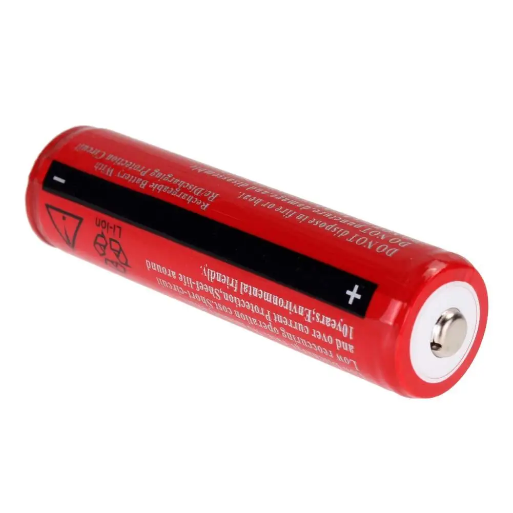 

Hot 1pc Battery Rechargeable Battery 3.7V 18650 4800mAh Capacity Li-ion Rechargeable Battery For Flashlight Torch Battery Gift