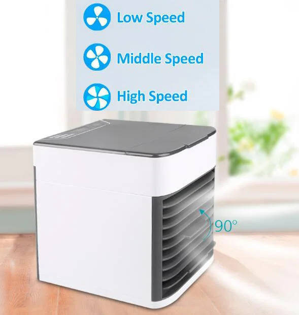 

2019 New Mini USB Fan Portable Air Conditioner Air Conditioning Air Cooler Humidifier Purifier 7 Colors