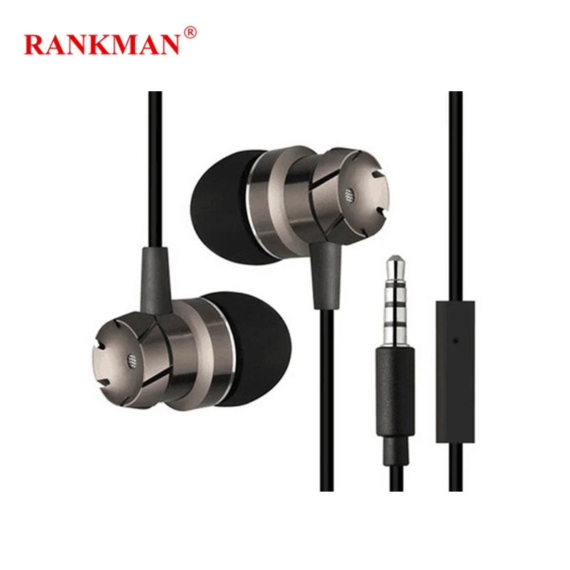 

Stereo 3.5mm Plug Earphones Super Bass Sport Running Noise Reduction Earbuds With Mic for Phones MP3/MP4 Player PC