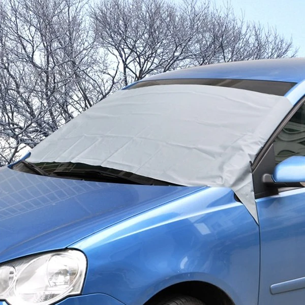 

1pc Ultra-Thin 200x70cm Car Van Windshield Waterproof Frost Ice Snow Protective Cover Sun Shade Protector