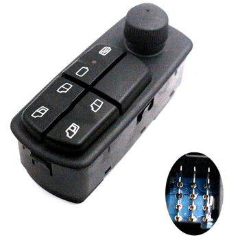 

Left Power WIindow Regulator Switch For Mercedes Benz AXOR Truck A0025455113