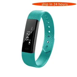 ID115 Smart Band фитнес трекер шаг счетчик активности мониторы группа будильник вибрации браслет IOS телефона Android