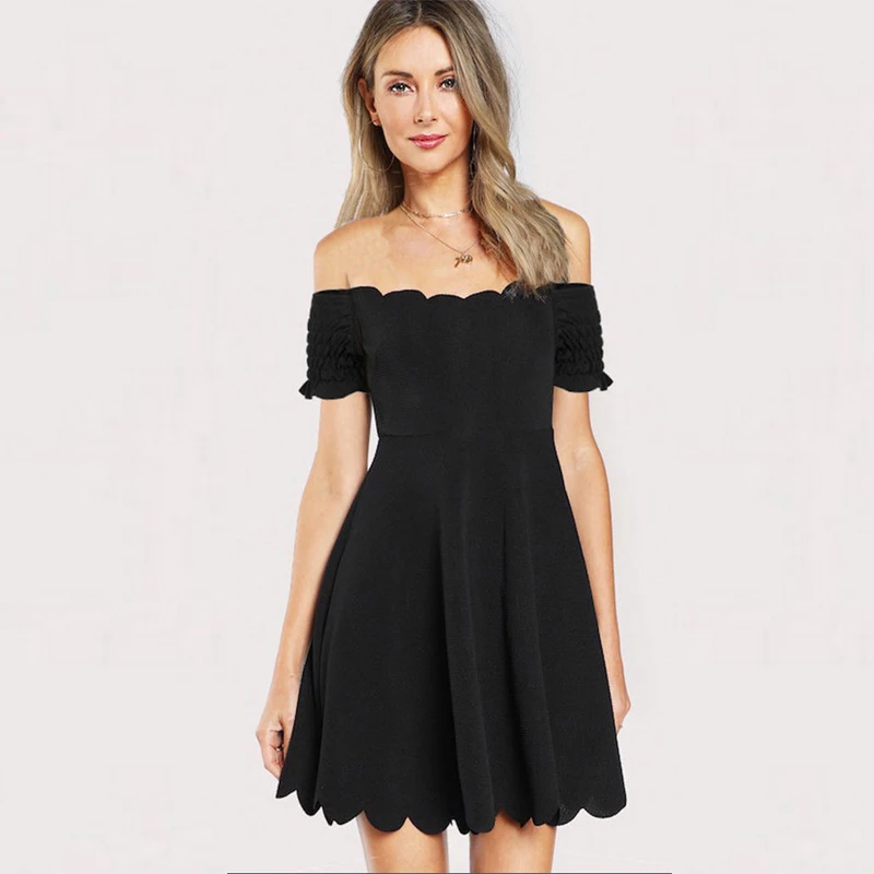 Robe 1 epaule dénudée Clearance