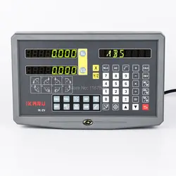 2 оси цифровой считыватель токарный станок цифровой дисплей мельница dro с 0,005 мм линейные весы 5 в линейный кодер ttl 2 шт. оптический кодер