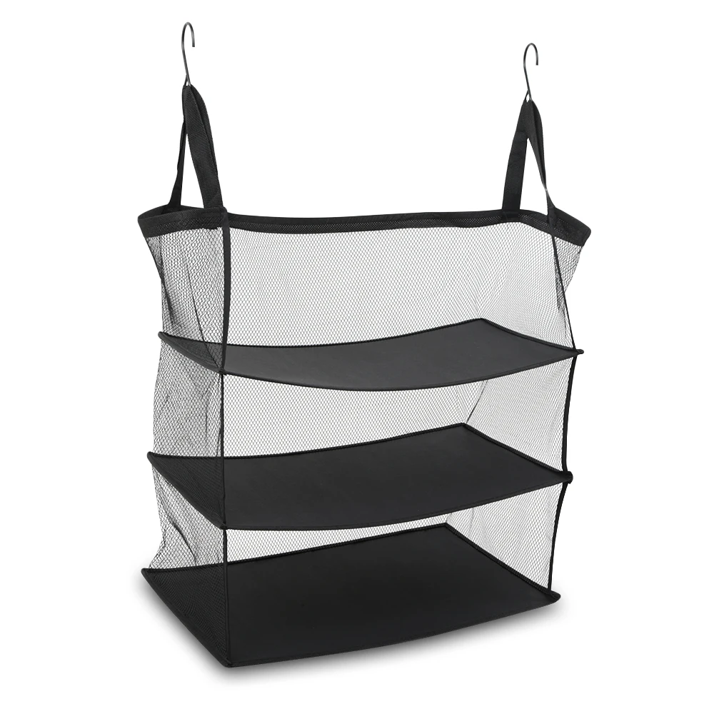 Multi Function Foldable Travel Hanging Bag Three Layer Storage Shelfin Storage Bags from Home