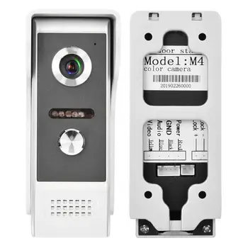 

7inch Wire Visual Doorbell Intercom Video Door Bell Interphone Home Security on sale