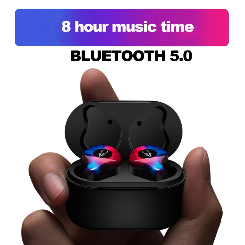 Мини TWS BLuetooth 5 0 наушники-вкладыши порт беспроводные стерео наушники
