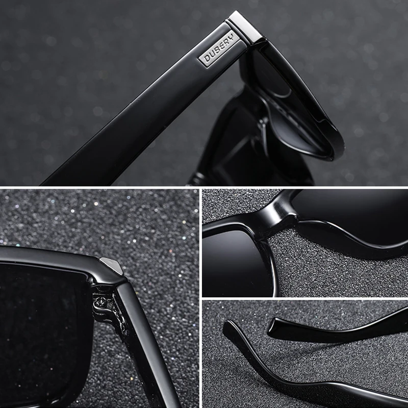MATIC Vintage Square Green Polarized Goggle Eyeglasses Men's Sunglasses Women Driving Car Glasses Block uvr400 Rays Dubery Brand
