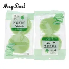 4 шт Мягкий натуральный спонж для лица мытье лица очищающие губки для макияжа