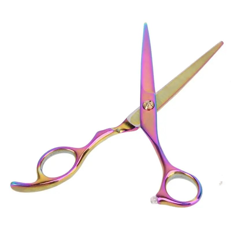 Stainless Steel Colorful Hairdressing Scissor Barber Cutting Scissor 6 inch hairdresser shear hair salon product hot sale Stainless Steel Colorful Hairdressing Scissor Barber Cutting Scissor 6 inch hairdresser shear hair salon product hot sale