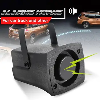 

DC 12V Auto Warning Siren Backup Alarms Horns Warning Sound Beep Reverse Siren Slim Invisible Horn