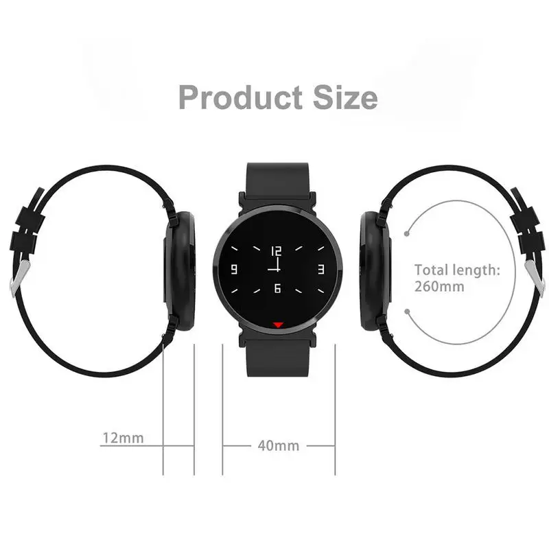 E28 Bluetooth Водонепроницаемый Фитнес умный Браслет сердечный ритм кровяное давление
