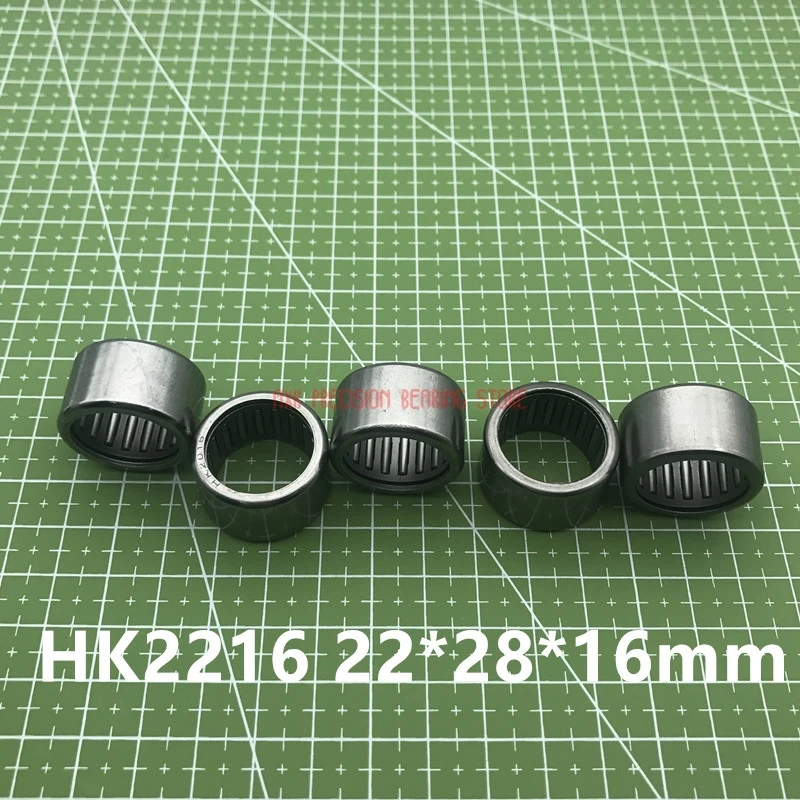 

2023 10pcs Hk222816 Hk2216 22*28*16mm 57941/22 Drawn Cup Type Needle Roller Bearing 22 X 28 16mm Free Shipping High Quality