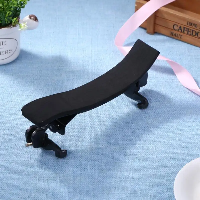 

Black Violin Shoulder Rest Adjustable 4/4 3/4 Violin Shoulder Pad Protectors 210mm*70mm*35mm